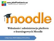 Wdrażanie i administracja platform e-learningowych Moodle